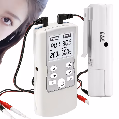 99 Levels Intensity Electronic Pulse Massager Muscle Massager ems tens with case