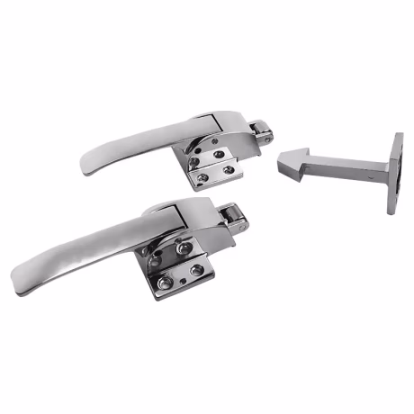 A03 Refrigerator double door 6 Inch Commercial Freezer Refrigerator Oven Kitchen Cabinet Door Hinge Lock handle Latch