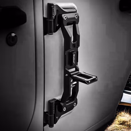 Aluminum Luxury Auto Accessory Folding Side Foot Pedal with Door Hinge and Bottle Opener for Jeep Wrangler Jk JL Accord Model