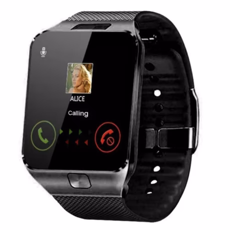Amazon top seller Phone Call HD Full Touch Camera Android IOS Sim Card dz09 smart watches