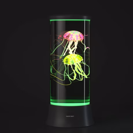 Aquarium Led Jellyfish Night Lights Transparency Tank Mood Lamp RGBW Color Changing Desktop Novelty Lighting