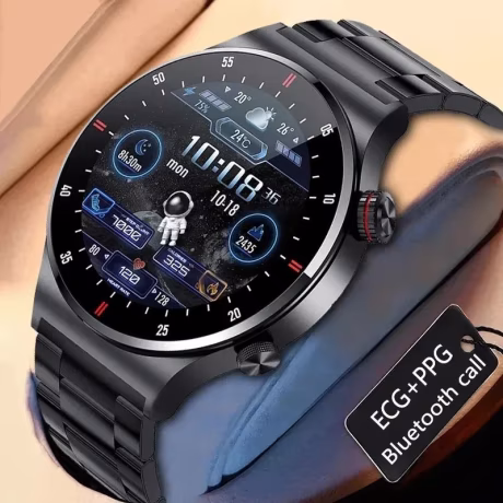 BW0382 Qw33 New High Quality Round Smart Watch Men Sports Fitness Montre Intelligente Reloj Watches For Android Ios Smartwatch