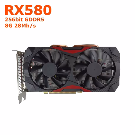 Cheap China graphics card gpu rx580 8gb graphics card for desktop computer server machine amd rx580 8gb
