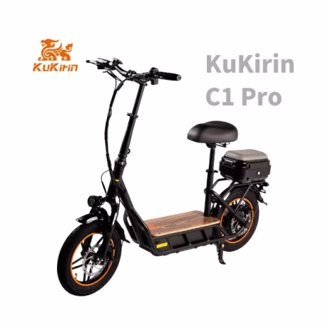 Chinese manufacturer Poland stock range 100km 48V kukirin C1 PRO electric motorcycle scooter