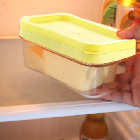 Creative Butter Cutting Butter Box Refrigerator Sealed Preservation Kitchen Rectangular Cheese Food Storage Container
