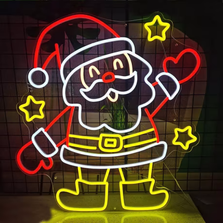 Custom Christmas neon LED signs Happy Birthday room Wall Logo sign party wedding Party decorative led bar neon light sign