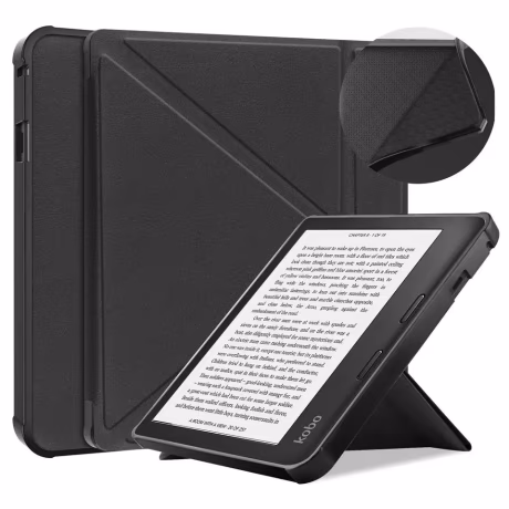 CYKETriangular Bracket Tablet Cover Tablet Stand Tpu Pu Leather Protective Case With Automatic Sleep For Kobo Sage 8 Inch