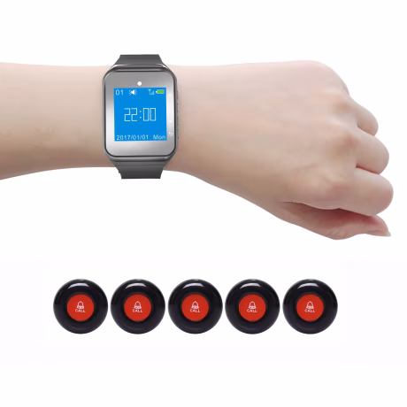 Daytech SW05 Calling Watches Hospital Nursing Home Wireless Watch Sos Emergency Call Bell System Nurse Call System