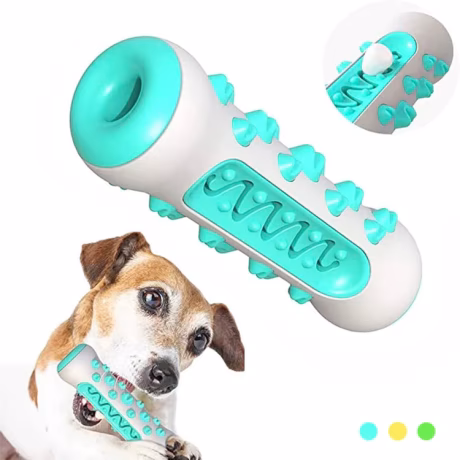 Dog Molar Toothbrush Toy Chew Cleaning Teeth Safe Elasticity Soft TPR Puppy Dental Care Extra-tough Pet Cleaning Toy Supplies
