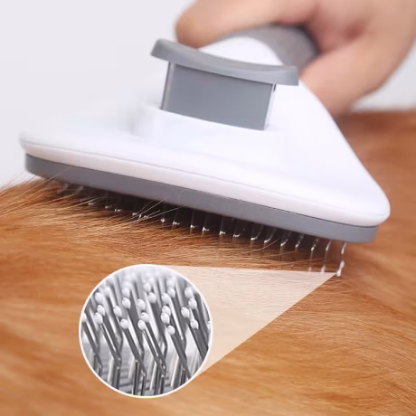 Dropshipping Factory hot sell Pet Beautify Care Supplies Pet One Click hair removal comb cat and dog open knot needle comb