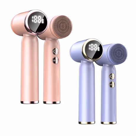 Electric Face Skin Sonic Facial Skin Cleansing Brush Scrubber Cleansing Washing Massaging Brush