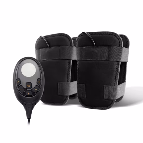 EMS muscle stimulator training fitness instrument belt weight loss products electric thigh leg massage