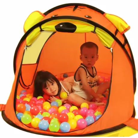 Factory Children's Foldable Tent Indoor Toy House Baby Play House Game Ball Pool Cartoon Game Tent