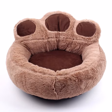 Factory Hot Selling Round Pet Bed with Pillow Cat or Dog Favorite Best Selling Kennel