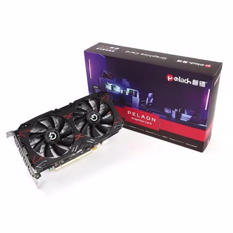 Factory Sale Rx 5500 Xt 8gb Graphics Cards Pc With 256bit Gddr6 Forgaming Gpu Rx 5500xt Computer independent graphics card