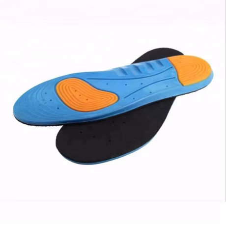 Foot Care PU Mesh Breathable Deodorizing Shock Absorption Sports Insole