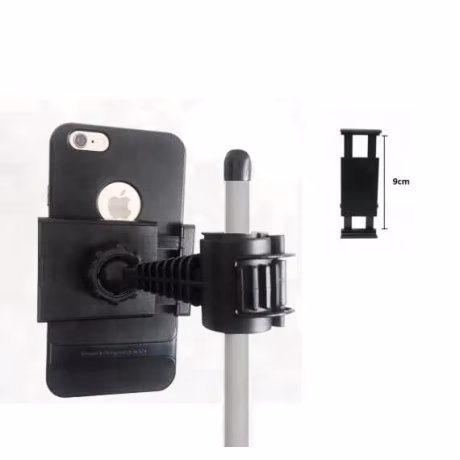 Golf Cell Phone Holder Clip - Record Golf Lessons or Golf Swing/Short Game/Putting - Training Aid Golf Mount