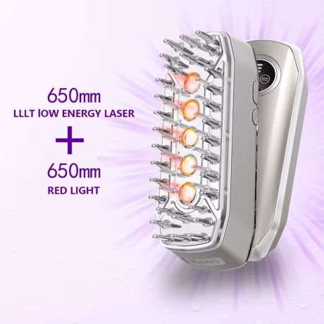 Hair Growth Care Treatment Hair Brush Grow Laser Anti Hair Loss Therapy Laser Massage Comb