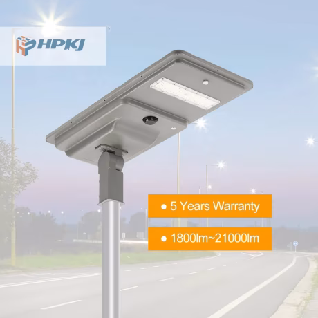 Hepu smart street road light super brightness outdoor technology light solar street light pole exporters