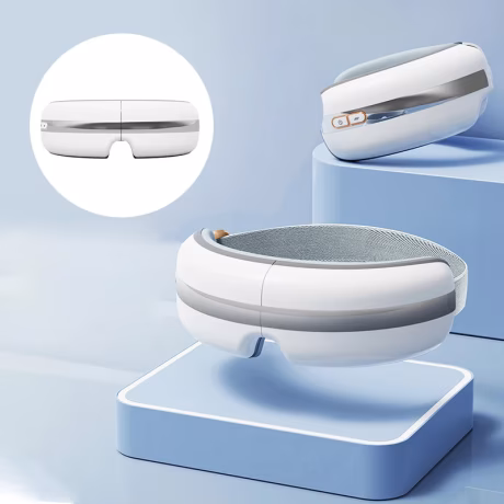 High Quality Eye Care Device Multi-Gear Adjustable Thermostat Eye Massager With Bluetooth Connection