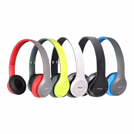 HOT Best P47 Headset Headphone Wireless Audio Wire Boat Hands free Earphone Earphones Mic With Hearing Aid