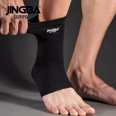 JINGBA OEM/ODM Adjustable Medical Unisex Foot Care Compression Sports Daily Ankle Sleeve Pressurized Ankle Joint Socks Sleeves