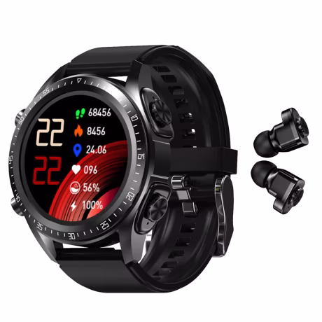 JM03 TWS 2 in 1 Fashion Smart watch headset smartwatch IP67 waterproof Sports Business smart watches with earphone