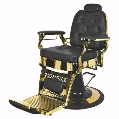 Kisen Electric Folding Barber Chair Facial Beauty Reclining Hydraulic Portable Barber Chairs Durable Electric Used Barber Chair