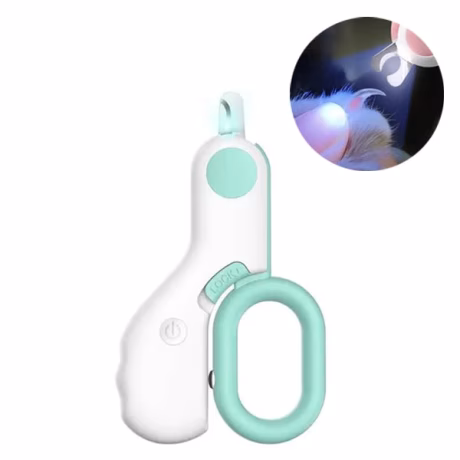 LED Cat Dog Nail Clipper Cutter Professional Pet Claw Trimmer Safety Lock Dog Cleaning Puppy Kitten Animals Care Grooming Tools