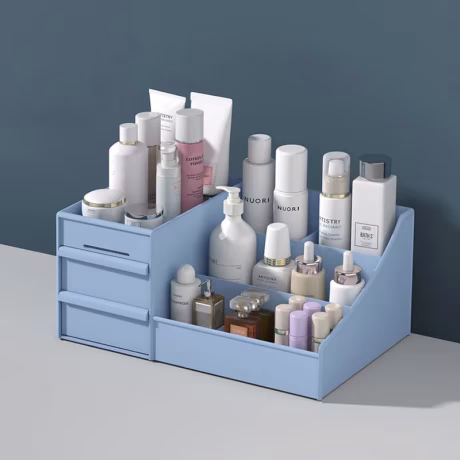 makeup drawers large skin care desktop plastic cosmetic storage box organizer