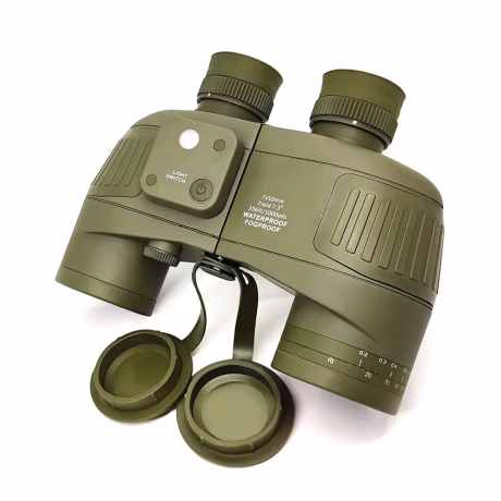 Marine Navigation Waterproof Binoculars 7X 50 10x50 Binoculars Telescope with Rangefinder and Compass