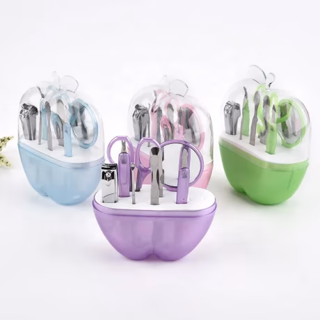 Melason High Quality Lovely Baby Nail Clipper Scissors Cutter File Stainless Steel Manicure Pedicure Tools