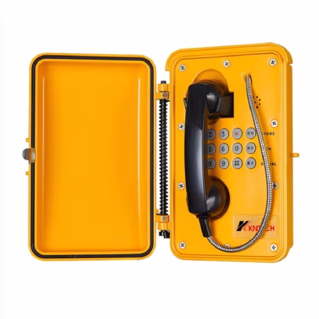 Mining phones outdoor Industrial telephone IP66/67 Waterproof phone kntech Emergency sos phone knsp01 Weatherproof telephone