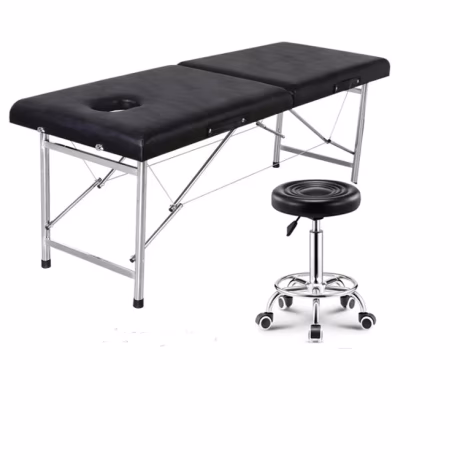 New factory direct sales single person durable beauty massage non lifting folding massage bed