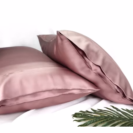 ODM OEM natural color mulberry silk satin pillowcase 19 momme envelope pillow cover LOW MOQ for hair and skin