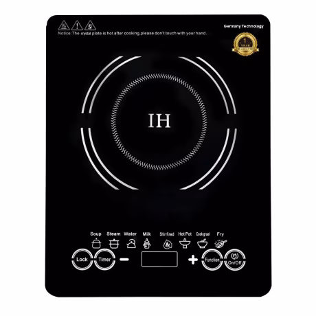 OEM HighQuality single burner 2000Winduction cooktop with temperature sensor
