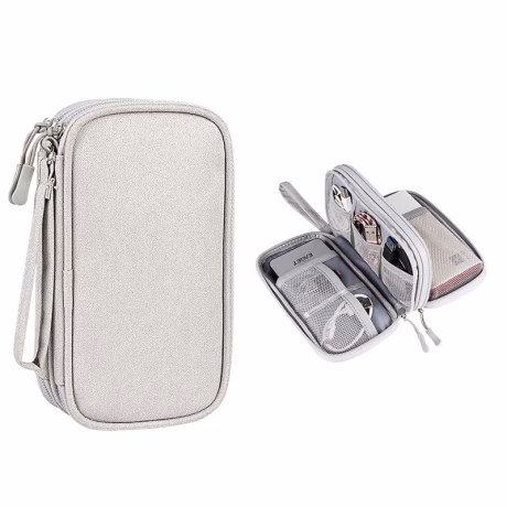 Organizer Small Portable Electronics Accessories Travel Storage Cable Pouch Electronic Digital Bag Organizers Case Cable Bag