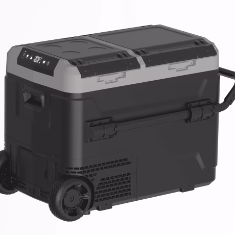 Portable In-Car Refrirator with Compressor Aluminum and Plastic Material Wholesale Freezer for Car Use