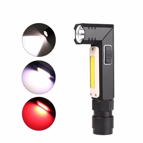 Portable XPG COB Red White Light Led Headlamp USB Rechargeable Folding Strong Magnetic Tail Camping Light Flashlight