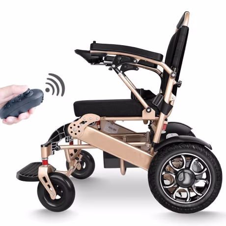 Remote intelligent remote control fully automatic folding mobility scooter for the elderly motorized wheelchair for the disabled