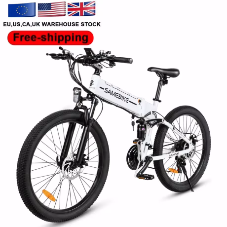 SAMEBIKE UK warehouse 26 inch LO26 new mtb foldable long range electric mountain bike