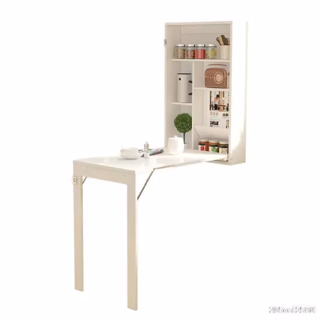 space saving wall mounted folding laptop table wood folding table
