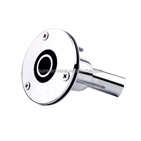 Stainless Steel 316 Thru Hull Exhaust Skin Fitting Tube Pipe Socket Hardware Parts Air Diesel Heater For Boat Marine Car
