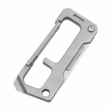 Titanium alloy keychain art knife carving tool with EDC carried along with the sound