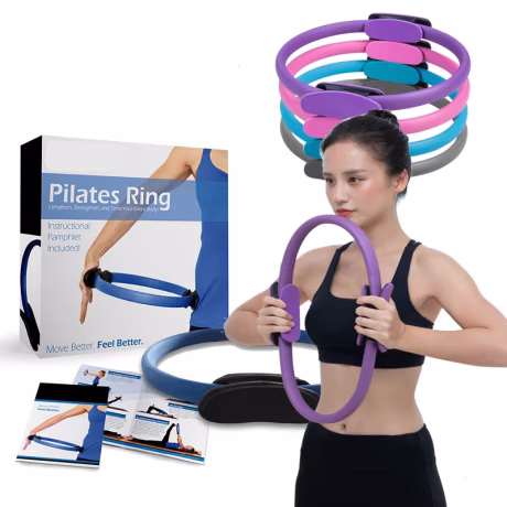 U-HOME 2024 Yoga Stretch Circle Magic Ring Wholesale Workout Fitness Training Yoga Pilates Ring