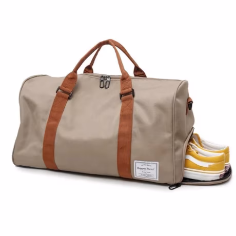 Wholesale High Quality Large Casual Man Luggage Handbag Waterproof Women Travel Overnight Duffel Bag with Shoe Compartment