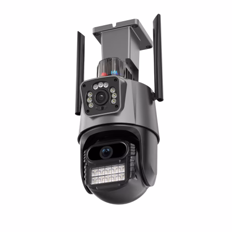 WiFi Support 256 GB TF Card CCTV Security IP Camera Outdoor Dual Lens network camera