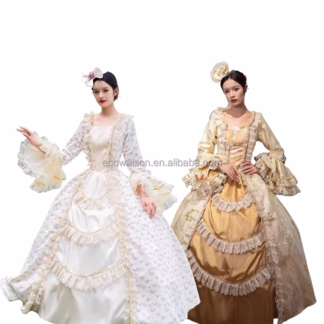 Women's Victorian Rococo Dress Inspiration Maiden Costume Marie Antoinette Party Dress