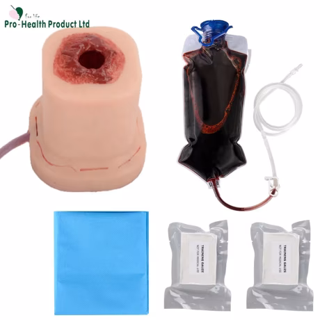 Wound Packing Practice Kit with Suture, Tactical Combat Training Casualty Simulation Kit First Aid Courses Emergency Training