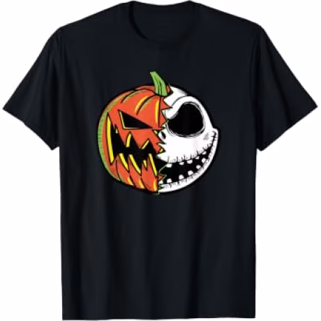 Disney The Nightmare Before Christmas Pumpkin Face T-Shirt